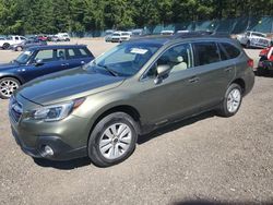 Subaru salvage cars for sale: 2018 Subaru Outback 2.5I Premium