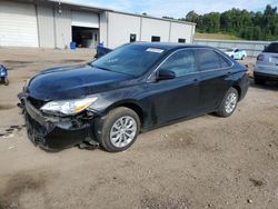 Salvage cars for sale at Grenada, MS auction: 2017 Toyota Camry LE