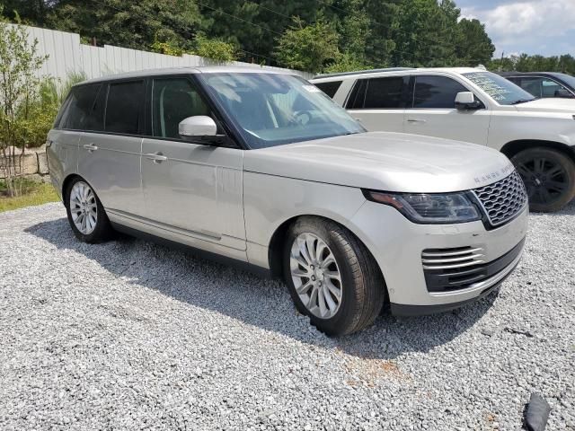 2018 Land Rover Range Rover HSE