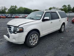 Ford salvage cars for sale: 2011 Ford Expedition EL Limited