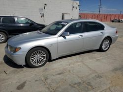 BMW 7 Series Vehiculos salvage en venta: 2005 BMW 745 LI