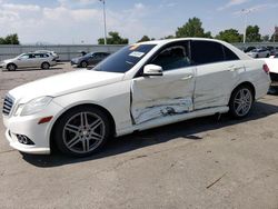 Mercedes-Benz salvage cars for sale: 2010 Mercedes-Benz E 350 4matic