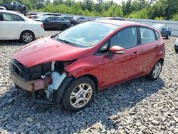 Ford salvage cars for sale: 2016 Ford Fiesta SE