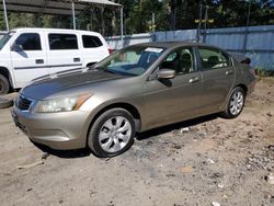 Salvage cars for sale at Austell, GA auction: 2010 Honda Accord EXL