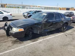 Salvage cars for sale at Van Nuys, CA auction: 2011 Ford Crown Victoria Police Interceptor