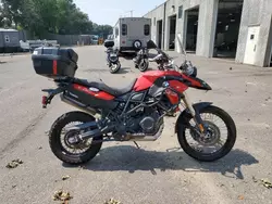 Salvage motorcycles for sale at Ham Lake, MN auction: 2015 BMW F800 GS