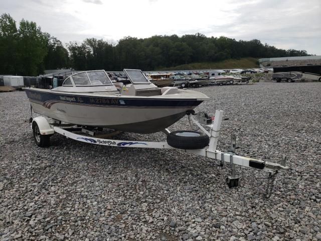 2001 Mirro Craft Boat With Trailer