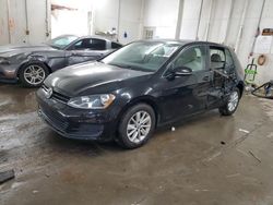 Volkswagen Golf salvage cars for sale: 2016 Volkswagen Golf S/SE