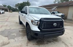 Salvage cars for sale at Houston, TX auction: 2019 Toyota Tundra Double Cab SR