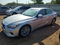 Flood-damaged cars for sale at auction: 2020 Infiniti Q50 Pure