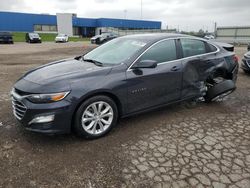 Salvage cars for sale at Woodhaven, MI auction: 2023 Chevrolet Malibu LT