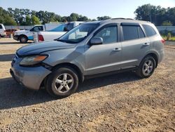 Salvage cars for sale at Theodore, AL auction: 2007 Hyundai Santa FE GLS