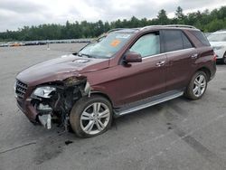 Salvage SUVs for sale at auction: 2013 Mercedes-Benz ML 350 4matic