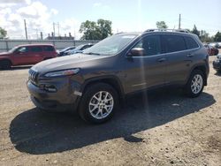 Salvage cars for sale at Lansing, MI auction: 2014 Jeep Cherokee Latitude