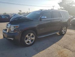 Carros salvage sin ofertas aún a la venta en subasta: 2015 Chevrolet Tahoe K1500 LTZ