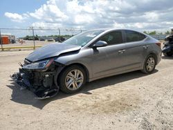 Salvage cars for sale at Houston, TX auction: 2019 Hyundai Elantra SEL