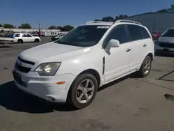 Vehiculos salvage en venta de Copart Sacramento, CA: 2012 Chevrolet Captiva Sport