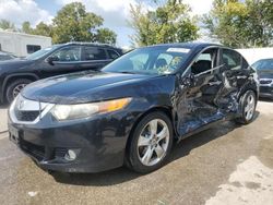 Salvage cars for sale at Bridgeton, MO auction: 2010 Acura TSX