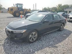 Salvage cars for sale at Barberton, OH auction: 2019 Honda Accord EXL