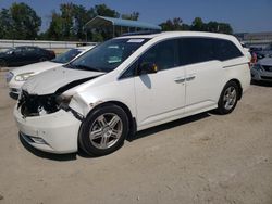 Carros salvage sin ofertas aún a la venta en subasta: 2012 Honda Odyssey Touring