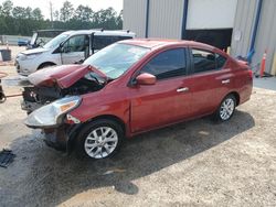 Salvage cars for sale at Harleyville, SC auction: 2018 Nissan Versa S