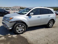 Salvage cars for sale at Las Vegas, NV auction: 2008 Acura MDX Technology