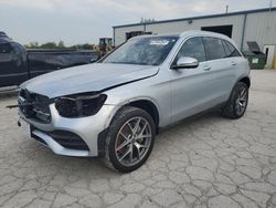 Salvage cars for sale at Kansas City, KS auction: 2022 Mercedes-Benz GLC 300 4matic