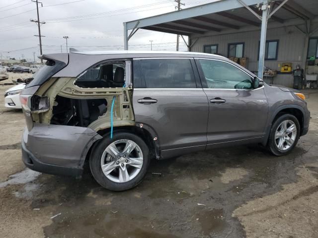 2015 Toyota Highlander Hybrid Limited