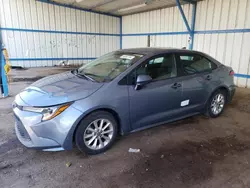 Toyota Corolla le salvage cars for sale: 2022 Toyota Corolla LE