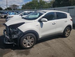 Salvage cars for sale at Moraine, OH auction: 2019 KIA Sportage LX