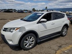 Toyota salvage cars for sale: 2013 Toyota Rav4 Limited