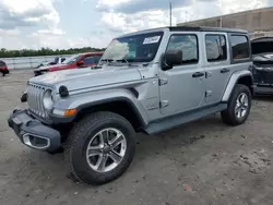 Jeep salvage cars for sale: 2018 Jeep Wrangler Unlimited Sahara