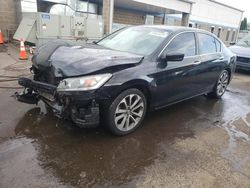 Salvage cars for sale at New Britain, CT auction: 2013 Honda Accord Sport