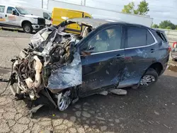 Salvage cars for sale at Woodhaven, MI auction: 2019 Chevrolet Equinox LT