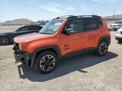 Salvage cars for sale at North Las Vegas, NV auction: 2017 Jeep Renegade Trailhawk