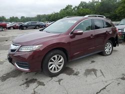 Salvage cars for sale from Copart Cleveland: 2017 Acura RDX Technology