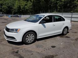 Volkswagen Vehiculos salvage en venta: 2016 Volkswagen Jetta S