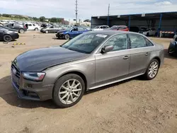 Salvage cars for sale at Colorado Springs, CO auction: 2014 Audi A4 Premium Plus