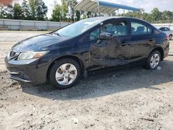 Salvage cars for sale at Spartanburg, SC auction: 2014 Honda Civic LX