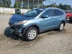 Salvage cars for sale at Spartanburg, SC auction: 2016 Honda CR-V EXL