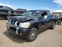 Vehiculos salvage en venta de Copart Brighton, CO: 2005 Nissan Titan XE