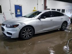 Salvage cars for sale at Blaine, MN auction: 2017 Chevrolet Malibu LT