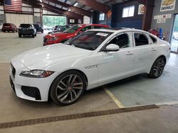 Salvage cars for sale at East Granby, CT auction: 2016 Jaguar XF S