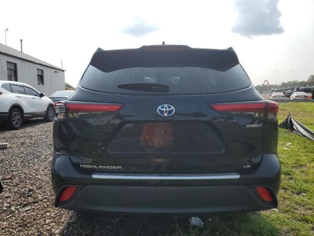 2020 Toyota Highlander Hybrid LE