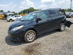 Toyota salvage cars for sale: 2013 Toyota Sienna XLE