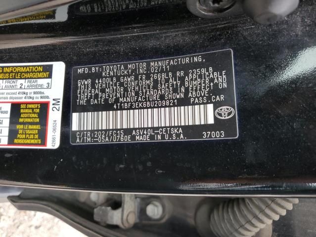 2011 Toyota Camry Base