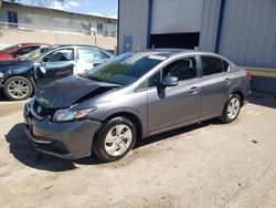 Salvage cars for sale at Albuquerque, NM auction: 2013 Honda Civic LX