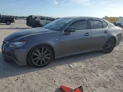 Salvage cars for sale at Houston, TX auction: 2014 Lexus GS 350