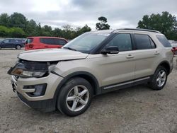 Ford salvage cars for sale: 2017 Ford Explorer XLT