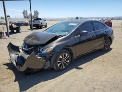 Honda Civic ex salvage cars for sale: 2013 Honda Civic EX